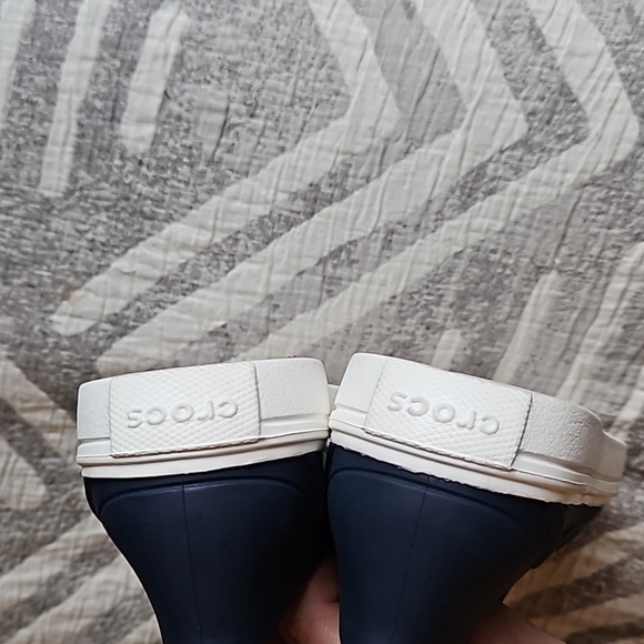 Crocs Citilane Roka Blue White Rubber junior size 3 comfort lightweight NWOT - Picture 6 of 10